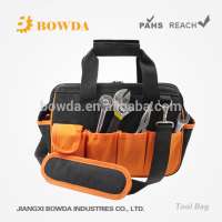 Reinforced Waterproof Canvas Tool Bag with Shoulder Strap